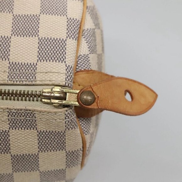 LOUIS VUITTON Damier Azur Speedy 30 Hand Bag - Picture 5 of 15